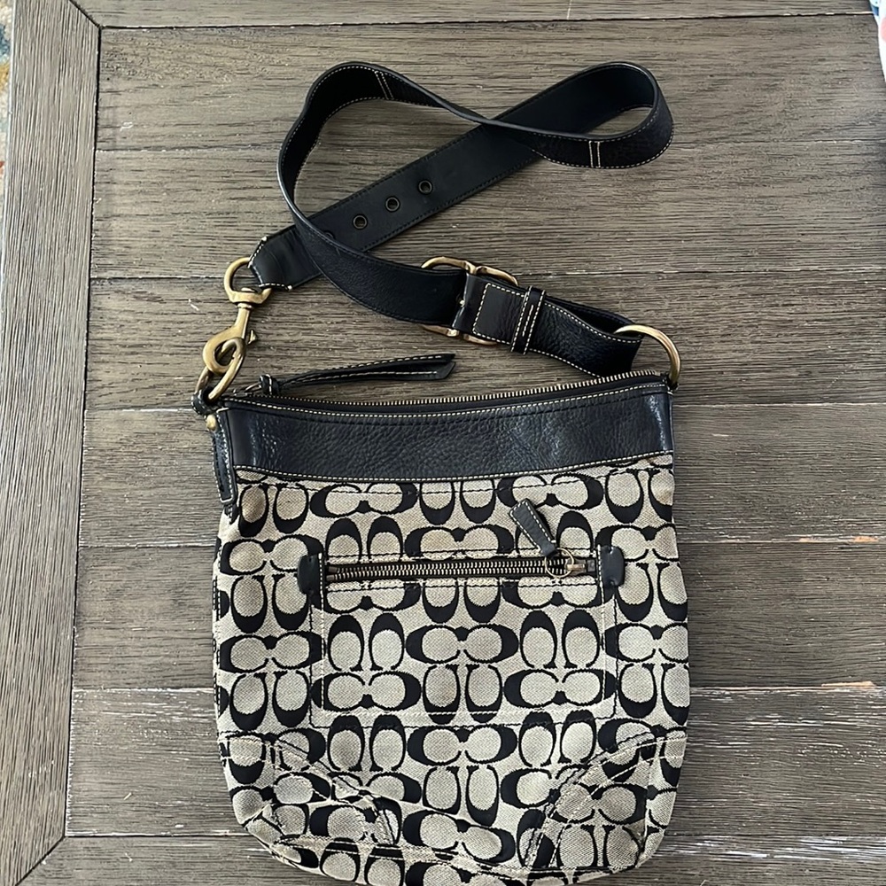Coach Signature C Bag With Long Strap - image 2